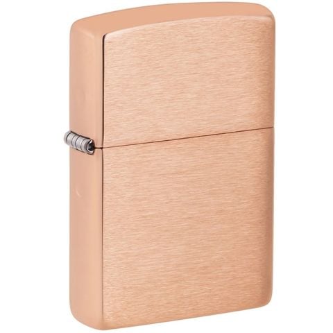 Bật Lửa Zippo 48107 – Zippo Solid Copper Case With Black Coated Stainless Steel Insert – Zippo Đồng Đỏ Nguyên Khối 2022 Z313