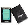 Zippo Classic Flat Turquoise Laser Engrave – 48151 Mã Sản Phẩm ZM45