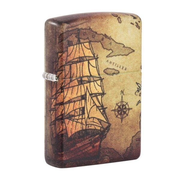 Zippo Pirate Ship Design – 49355 Mã Sản Phẩm ZM50