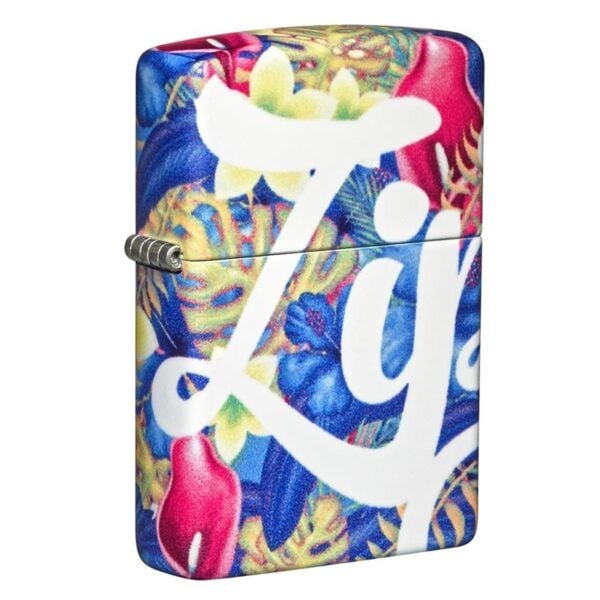 Zippo Floral Design with Logo Zippo – 49436 Mã Sản Phẩm ZM49