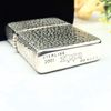 BẬT LỬA ZIPPO BẠC ĐÚC NGUYÊN KHỐI STERLING CHỦ ĐỀ VÂN GÕ BÚA 5 MẶT NĂM 2001 ZB8
