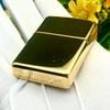 BẬT LỬA ZIPPO ĐỒNG KHỐI BRASS TRƠN BÓNG ĐỜI XIV NĂM 1998 ZL44