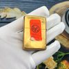 BẬT LỬA ZIPPO BRASS CHỦ ĐỀ EMBLEM SƯ TỬ ĐỜI XIV  LA MÃ SẢN XUẤT NĂM 1998 - ZL255