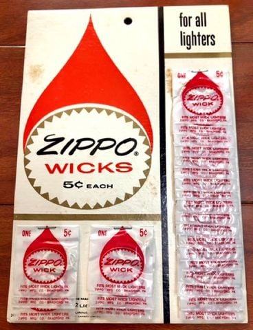 Bấc bột Zippo dùng cho dòng sản phẩm Zippo đời cổ PK44