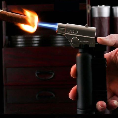 Bật Lửa Khò Cầm Tay 1 Tia Cực Mạnh, Để Bàn Có Chế Độ Rảnh Tay Cực Tiện Lợi BCZ-500