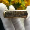 BẬT LỬA ZIPPO BRASS MẠ VÀNG CHẶT GÓC ĐỜI VII NĂM 1991 ZL149