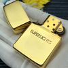 BẬT LỬA ZIPPO BRASS MẠ VÀNG CHU NIÊN 32-89 ĂN MÒN CHỦ ĐỀ SUPERLIGHTS DÒNG CHỦ ĐỀ SIÊU HIẾM XUẤT CHÂU ÂU THEO ĐƠN ĐẶT HÀNG CỦA HÃNG PHILIPMORRIS NĂM 1989 ZL225