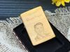 ZIPPO VINTAGE BRASS KHÔNG CHẶT GÓC CHỦ ĐỀ TỔNG THỐNG HOA KỲ RẤT HIẾM ĐỜI V LA MÃ SẢN XUẤT 1989 - ZQH8