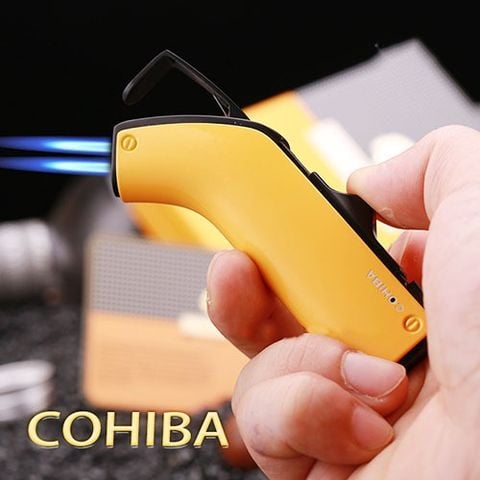 Bật lửa khò 2 tia cohiba COB76