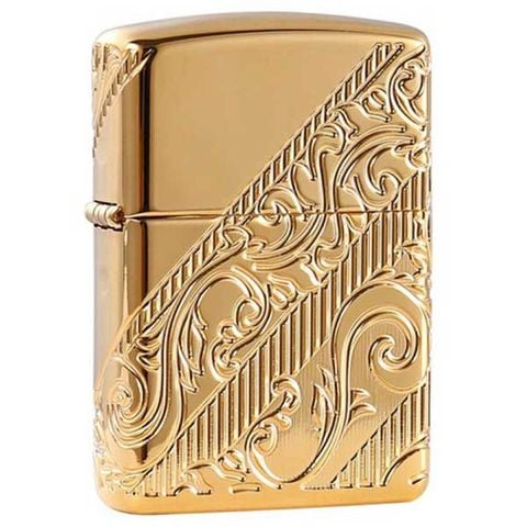 BẬT LỬA ZIPPO MẠ VÀNG HOA VĂN COTY 2018 NĂM 2018 ZL187