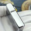 BẬT LỬA ZIPPO MẠ BẠC HOA VĂN KHẢM XÀ CỪ (KHẢM TRAI) LA BÀN TÁM PHƯƠNG BỐN HƯỚNG ZN84