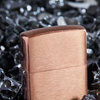 Bật Lửa Zippo 48107 – Zippo Solid Copper Case With Black Coated Stainless Steel Insert – Zippo Đồng Đỏ Nguyên Khối 2022 Z313