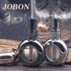 Bật Lửa Hộp Quẹt  Gas Jobon Lửa Bay Ma Chơi Khóa Nhẫn Xoay ZB 382