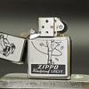 BẬT LỬA ZIPPO CHROME BÓNG SƠN HẤP NHIỆT CHỦ ĐỀ LADY CÔ GÁI CHÂM THUỐC NĂM 2016 Z69
