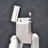 Bật lửa Dupont kẻ caro màu bạc D69T