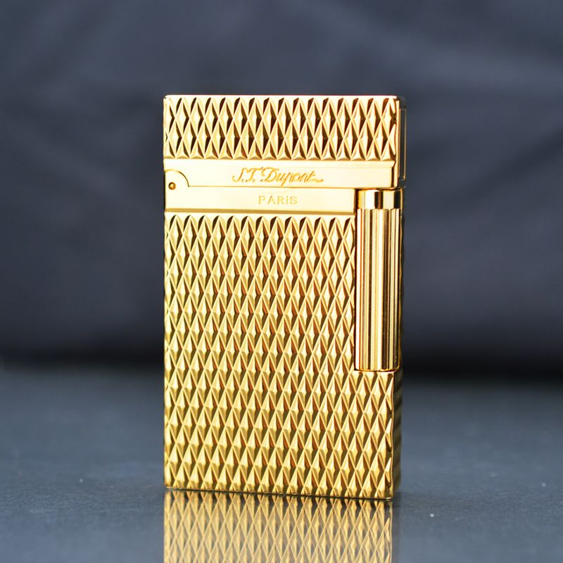 Bật lửa Dupont kẻ Caro D69V