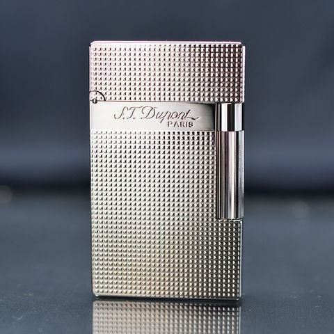 Bật Lửa Dupont Vân Kim Cương Trắng D206