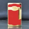 D191 -  Bật Lửa Dupont Sơn Đỏ Mạ Vàng