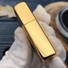 BẬT LỬA ZIPPO MẠ VÀNG HOA VĂN KHẢM XÀ CỪ (KHẢM TRAI) BIỂU TƯỢNG TÌNH YÊU ZN81