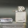 BẬT LỬA ZIPPO CHROME BÓNG SƠN HẤP NHIỆT CHỦ ĐỀ MẶT HỔ Z88