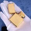 BẬT LỬA ZIPPO ĐỒNG KHỐI BRASS TRƠN BÓNG ĐỜI XIII NĂM 1997 ZL39