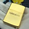 BẬT LỬA ZIPPO BRASS MẠ VÀNG CHU NIÊN 32-89 ĂN MÒN CHỦ ĐỀ SUPERLIGHTS DÒNG CHỦ ĐỀ SIÊU HIẾM XUẤT CHÂU ÂU THEO ĐƠN ĐẶT HÀNG CỦA HÃNG PHILIPMORRIS NĂM 1989 ZL225