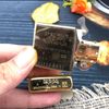 BẬT LỬA ZIPPO ĐỒNG KHỐI BRASS TRƠN BÓNG ĐỜI XV NĂM 1999 ZL41