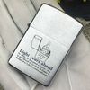 BẬT LỬA ZIPPO BẢN THỬ NGHIỆM 50 NĂM THÀNH LẬP HÃNG 1932-1982. SẢN XUẤT NĂM 1981, BẢN MẪU THỬ NGHIỆM KHÔNG SẢN XUẤT RA THỊ TRƯƠNG, RẤT HIẾM.  ZQH12