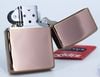 Bật Lửa Zippo Vàng Hồng Trơn Bóng Rose Gold Z296