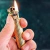 Hộp Qụet Bật Lửa xăng Đá Chief CF028 Thiết Kế Độc Lạ Sang Trọng Màu Vàng