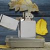 BẬT LỬA ZIPPO CHROME BÓNG TRƠN ĐỜI XV NĂM 1999 ZL197