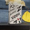 BẬT LỬA ZIPPO SATIN SƠN HẤP NHIỆT CHỦ ĐỀ NGỌN LỬA ZIPPO NĂM 2016 Z62