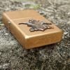 BẬT LỬA ZIPPO BRASS EMBLEM HÃNG BIA ĐỜI XIV NĂM 1998 ZL20