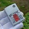 BẬT LỬA ZIPPO MẠ SATIN CHỐNG XƯỚC CHỦ ĐỀ CƠ KHÍ NĂM 2001 Z15