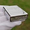 BẬT LỬA ZIPPO CHROME BÓNG CHỦ ĐỀ NỮ THẦN TỰ DO BẢN XUẤT CHÂU ÂU ĐỜI X NĂM 1994 ZL125