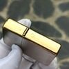 BẬT LỬA XĂNG ĐÁ ZORRO BẠC XƯỚC VIỀN VÀNG ZO6TV SỬ DỤNG XĂNG BẬT LỬA ZIPPO