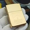 BẬT LỬA ZIPPO MẠ VÀNG 22K CHỦ ĐỀ MARLBORO LIGHTS BẢN XUẤT CHÂU ÂU CỰC HIẾM ĐỜI VIII LA MÃ SẢN XUẤT NĂM 1992 - ZL271