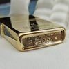 BẬT LỬA ZIPPO MẠ VÀNG 22K CHỦ ĐỀ MARLBORO LIGHTS BẢN XUẤT CHÂU ÂU CỰC HIẾM ĐỜI VIII LA MÃ SẢN XUẤT NĂM 1992 - ZL271