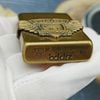 BẬT LỬA ZIPPO BRASS ĐỒNG CỔ EMBLEM ĐAI LOGO CAMEL ZIPPO ĐỜI XII LA MÃ SẢN XUẤT NĂM 1996 - ZL267