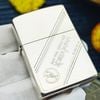 BẬT LỬA ZIPPO MẠ BẠC CHỦ ĐỀ WOLDCUP ĐỜI XVI LA MÃ SẢN XUẤT NĂM 2000 - ZL259