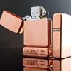 BẬT LỬA ZORRO ĐỒNG ĐỎ NGUYÊN KHỐI - COPPER , CHẤT LIỆU GIỐNG NHƯ BẬT LỬA ZIPPO COPPER ĐỒNG ĐỎ NGUYÊN KHỐI ZO39