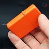 BẬT LỬA ZIPPO CỐT ĐỒNG SƠN TĨNH ĐIỆN MẦU CAM - Z217