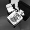 BẬT LỬA ZIPPO ARMOR VỎ DẦY BẠC ĐÚC NGUYÊN KHỐI STERLING CHỦ ĐỀ THUẬN BUỒM XUÔI GIÓ ZB19