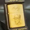 Bật Lửa Zippo Đồng Khối 1 Trong 4 Vị Tướng Liên Quân D-Day Hiếm Gặp Đời X La Mã Sản Xuất Năm 1994 ZL513