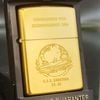 Bật Lửa Zippo Đồng Khối Tầu Chiến Tầu Sân Bay Hiếm Gặp Đời X La Mã Sản Xuất Năm 1994 ZL512