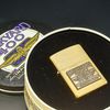 Bật Lửa Zippo Đồng Khối emblem Đường Đua 400 Đời X La Mã Sản Xuất Năm 1994 ZL511