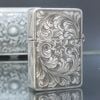 Bật Lửa Bạc Ý Đúc Nguyên Khối SX Thủ Công Thập Niên 1940s BK18