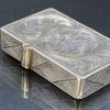 Bật Lửa Bạc Ý Đúc Nguyên Khối SX Thủ Công Thập Niên 1940s BK18