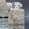Bật Lửa Bạc Ý Đúc Nguyên Khối SX Thủ Công Thập Niên 1940s BK18