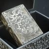 Bật Lửa Bạc Ý Đúc Nguyên Khối SX Thủ Công Thập Niên 1940s BK18